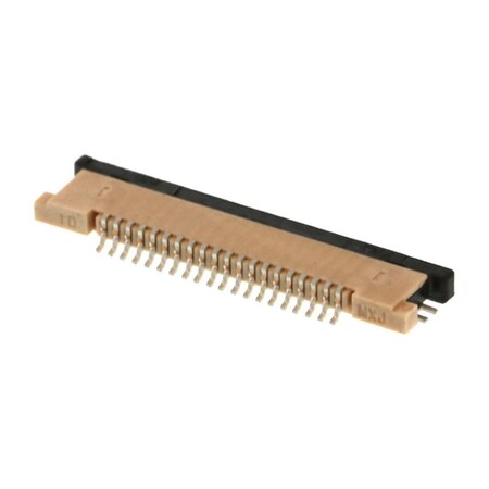 Molex Ffc/Fpc Connector, 20 Contact(S), 1 Row(S), Female, Right Angle, 0.020 Inch Pitch, Surface Mount 545482071